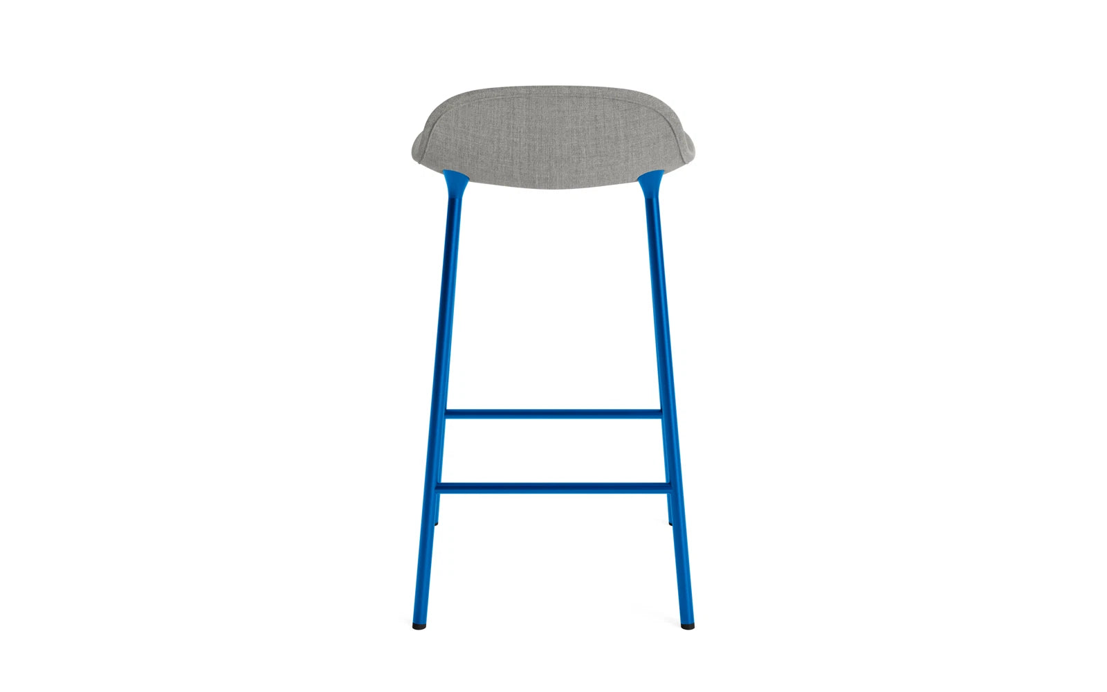 Form Barstuhl 65 cm gepolstert leuchtendes blau Stahl Remix in Remix 133 präsentiert im Onlineshop von KAQTU Design AG. Barstuhl ist von Normann Copenhagen