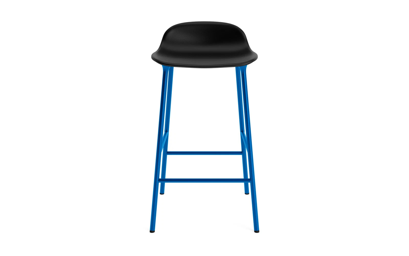 Form Barstuhl 65 cm gepolstert leuchtendes blau Stahl Ultra in Ultra 41599 präsentiert im Onlineshop von KAQTU Design AG. Barstuhl ist von Normann Copenhagen