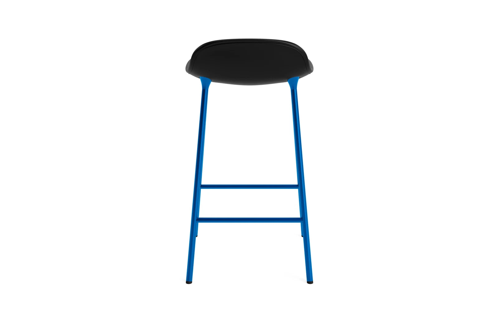 Form Barstuhl 65 cm gepolstert leuchtendes blau Stahl Ultra in Ultra 41599 präsentiert im Onlineshop von KAQTU Design AG. Barstuhl ist von Normann Copenhagen