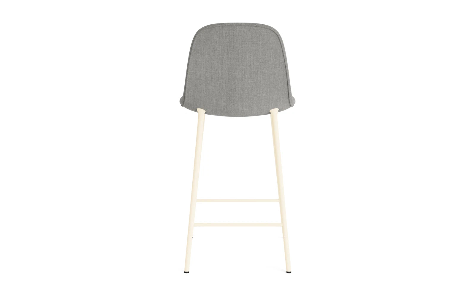 Form Barstuhl 65 cm gepolstert Creme Stahl Remix in Remix 133 präsentiert im Onlineshop von KAQTU Design AG. Barstuhl ist von Normann Copenhagen