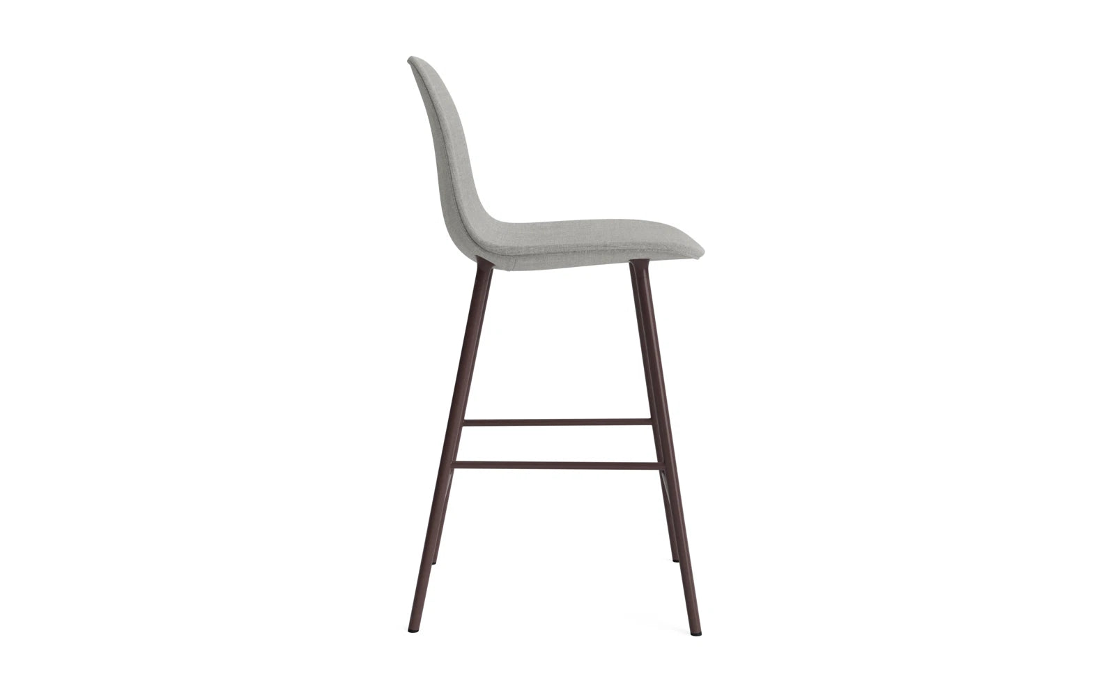 Form Barstuhl 65 cm gepolstert Braun Stahl Remix in Remix 133 präsentiert im Onlineshop von KAQTU Design AG. Barstuhl ist von Normann Copenhagen