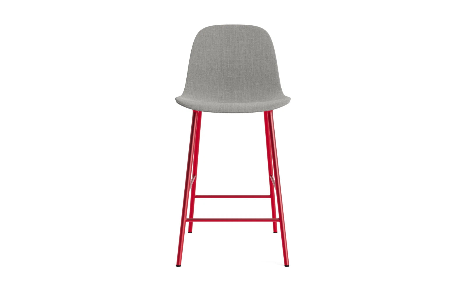 Form Barstuhl 65 cm gepolstert Leuchtendes Rot Stahl Remix in Remix 133 präsentiert im Onlineshop von KAQTU Design AG. Barstuhl ist von Normann Copenhagen