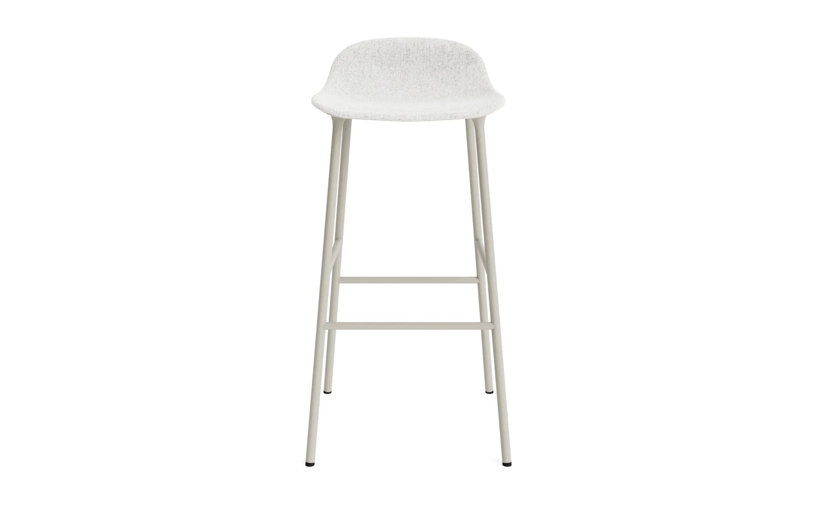 Form Barstuhl 75 cm gepolstert Hellgrau Stahl Hallingdal in Hallingdal 110 präsentiert im Onlineshop von KAQTU Design AG. Barstuhl ist von Normann Copenhagen