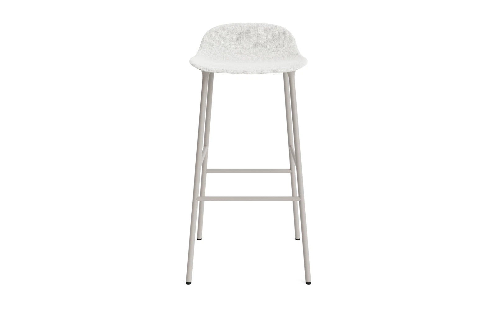 Form Barstuhl 75 cm gepolstert Warmes grau Stahl Hallingdal in Hallingdal 110 präsentiert im Onlineshop von KAQTU Design AG. Barstuhl ist von Normann Copenhagen