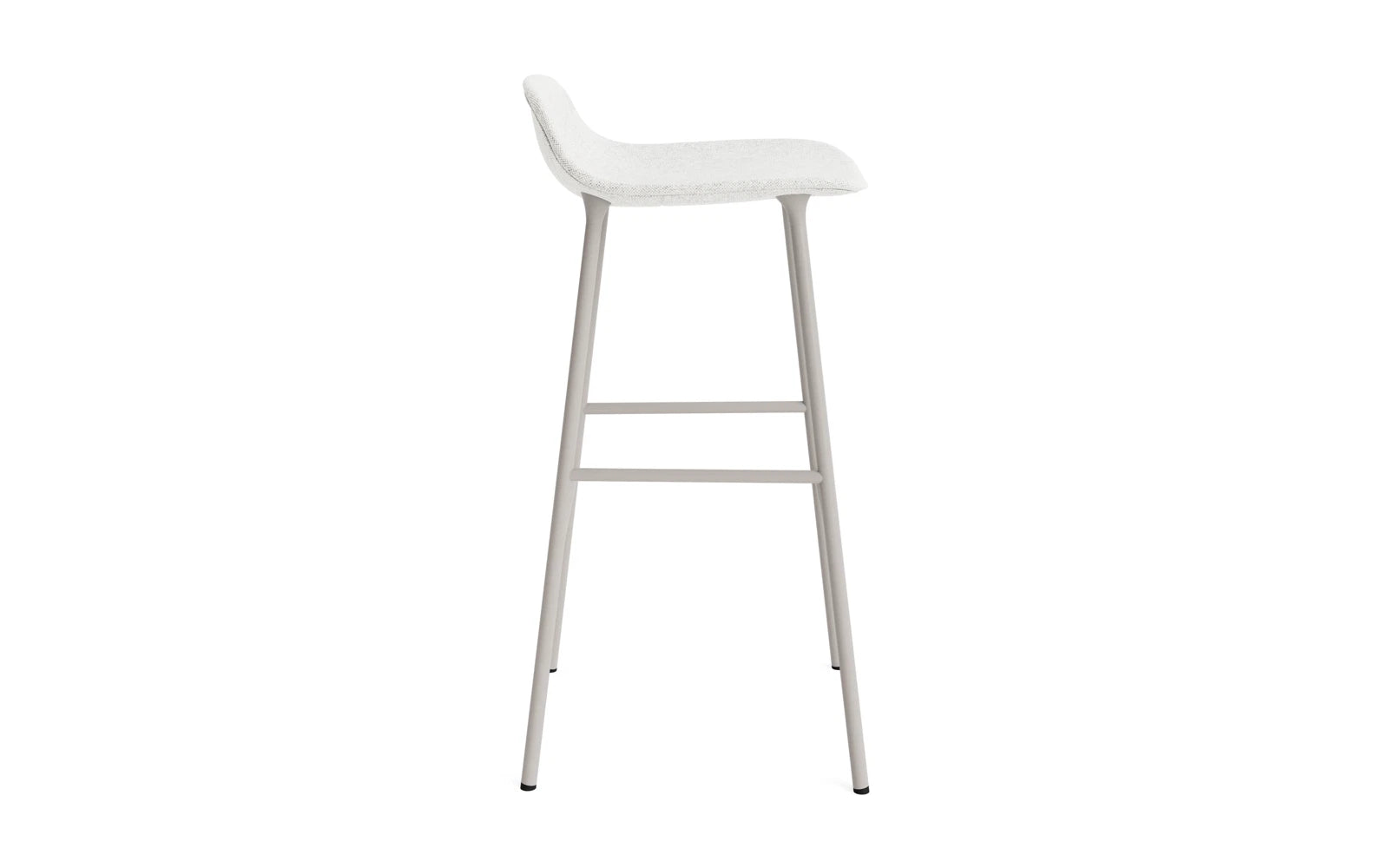 Form Barstuhl 75 cm gepolstert Warmes grau Stahl Hallingdal in Hallingdal 110 präsentiert im Onlineshop von KAQTU Design AG. Barstuhl ist von Normann Copenhagen