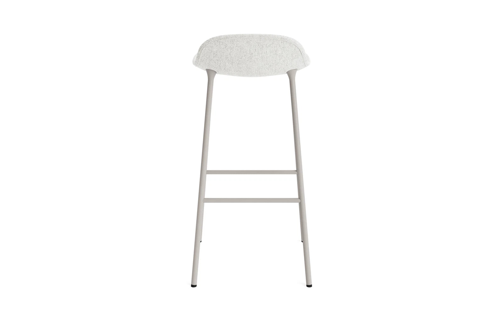 Form Barstuhl 75 cm gepolstert Warmes grau Stahl Hallingdal in Hallingdal 110 präsentiert im Onlineshop von KAQTU Design AG. Barstuhl ist von Normann Copenhagen