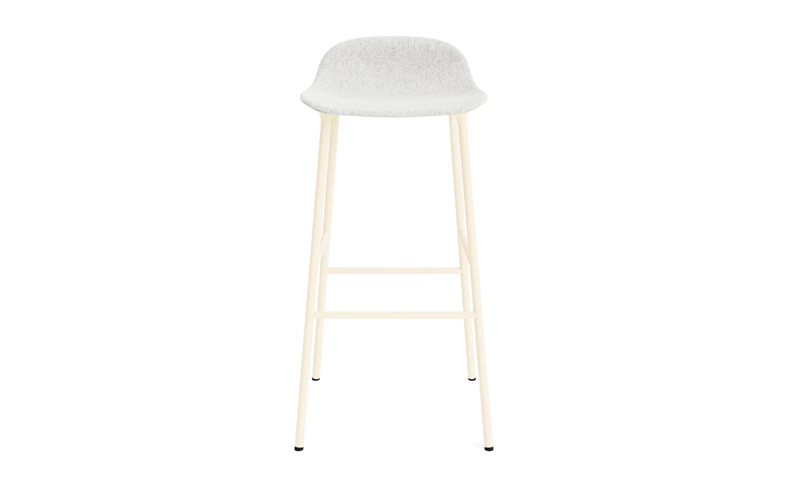 Form Barstuhl 75 cm gepolstert Creme Stahl Hallingdal in Hallingdal 110 präsentiert im Onlineshop von KAQTU Design AG. Barstuhl ist von Normann Copenhagen