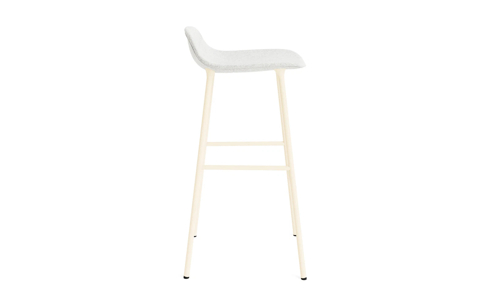 Form Barstuhl 75 cm gepolstert Creme Stahl Hallingdal in Hallingdal 110 präsentiert im Onlineshop von KAQTU Design AG. Barstuhl ist von Normann Copenhagen