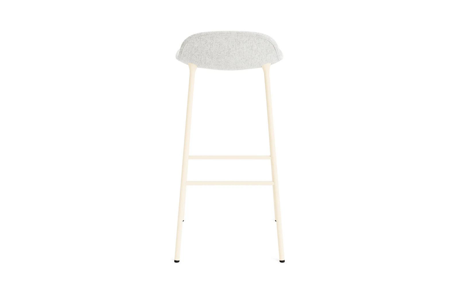 Form Barstuhl 75 cm gepolstert Creme Stahl Hallingdal in Hallingdal 110 präsentiert im Onlineshop von KAQTU Design AG. Barstuhl ist von Normann Copenhagen