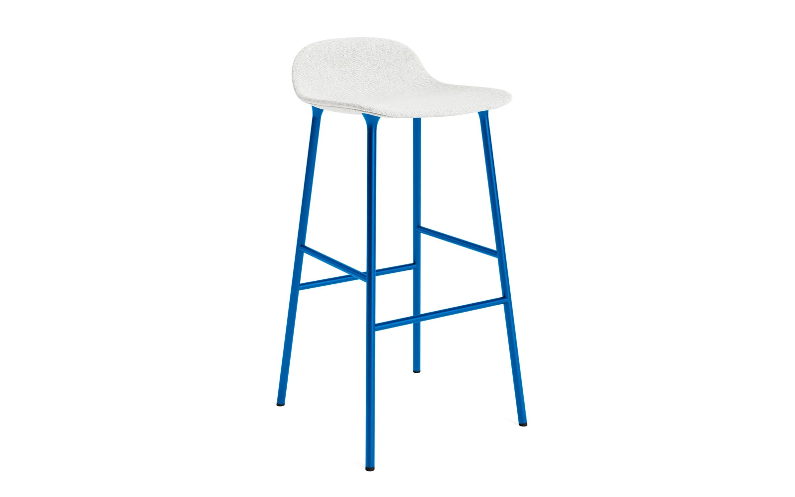 Form Barstuhl 75 cm gepolstert Leuchtendes blau Stahl Hallingdal in Hallingdal 110 präsentiert im Onlineshop von KAQTU Design AG. Barstuhl ist von Normann Copenhagen