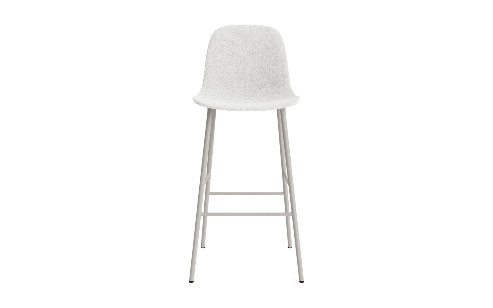 Form Barstuhl 75 cm gepolstert  Warmes grau Stahl Hallingdal in Hallingdal 110 präsentiert im Onlineshop von KAQTU Design AG. Barstuhl ist von Normann Copenhagen