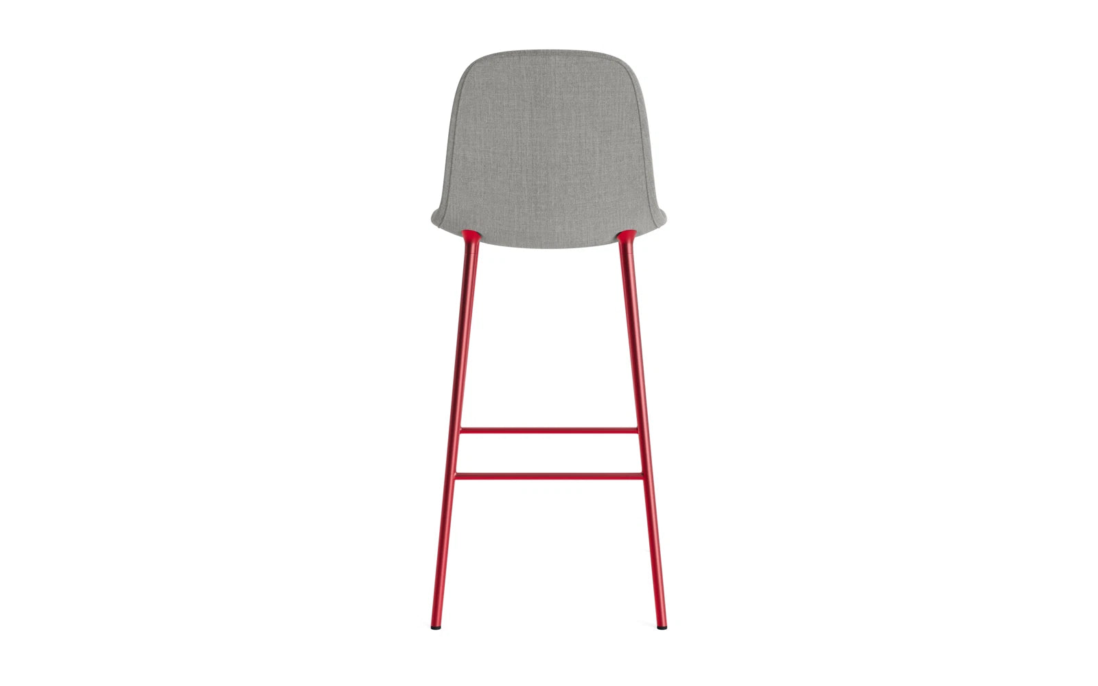 Form Barstuhl 75 cm gepolstert Leuchtendes Rot Stahl Remix in Remix 133 präsentiert im Onlineshop von KAQTU Design AG. Barstuhl ist von Normann Copenhagen