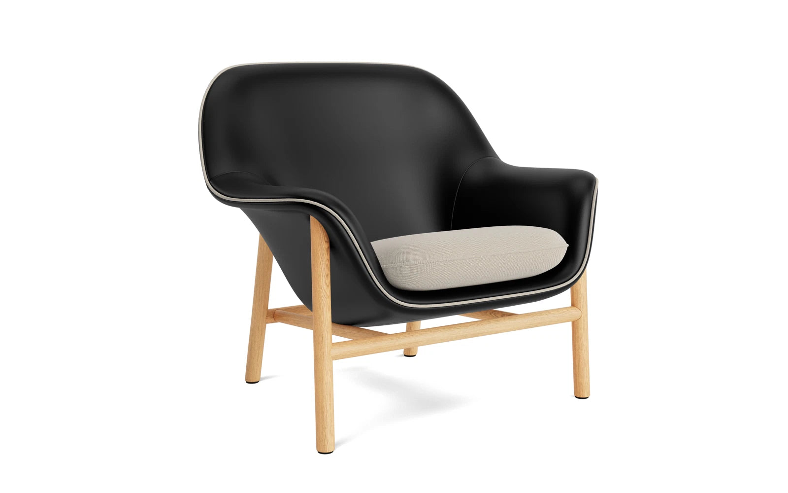 Eleganter Drape Lounge Sessel von Normann Copenhagen, pure Entspannung.