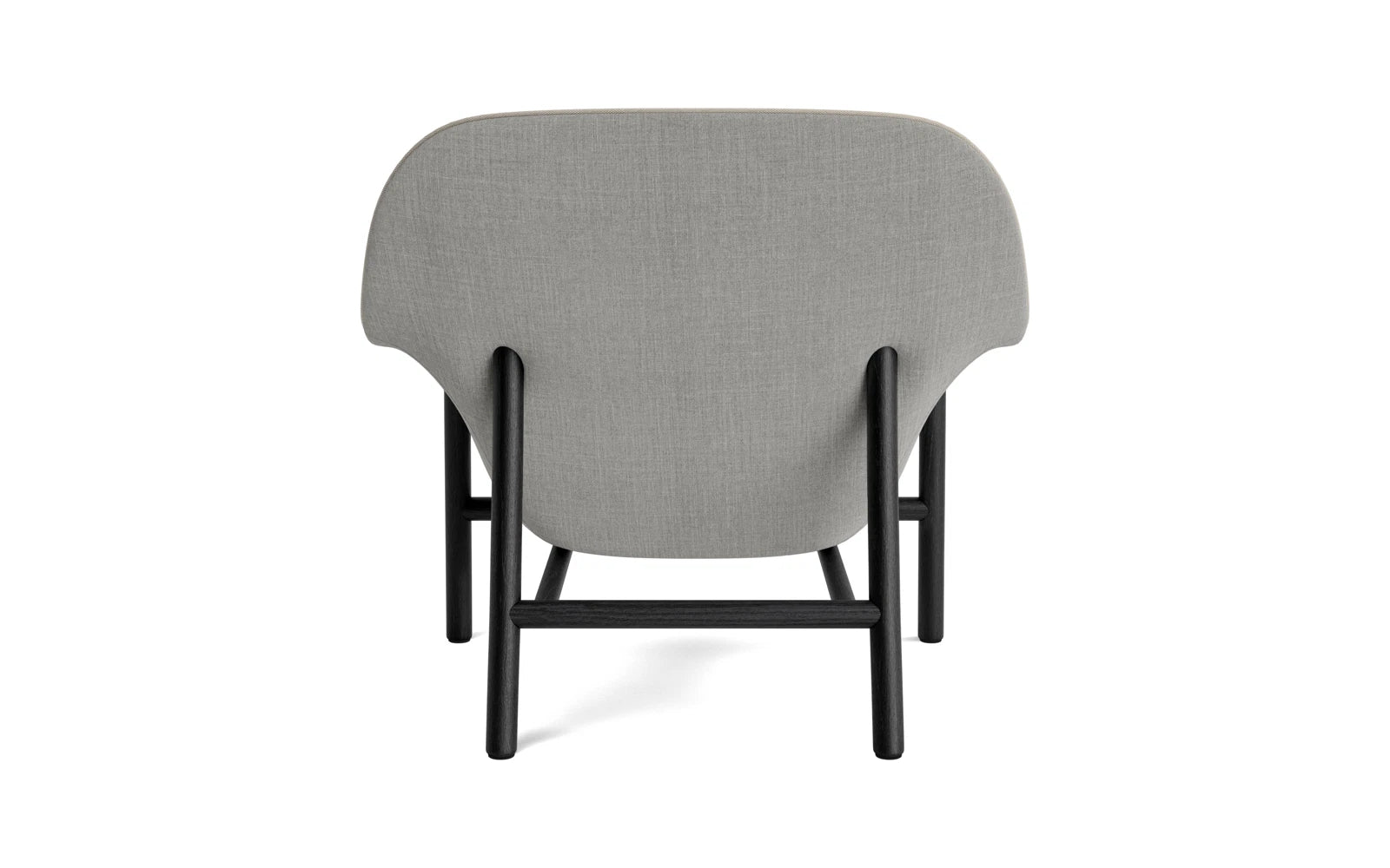 Drape Lounge-Sessel niedrig Schwarz Eiche Remix in Remix 133 präsentiert im Onlineshop von KAQTU Design AG. Sessel ist von Normann Copenhagen