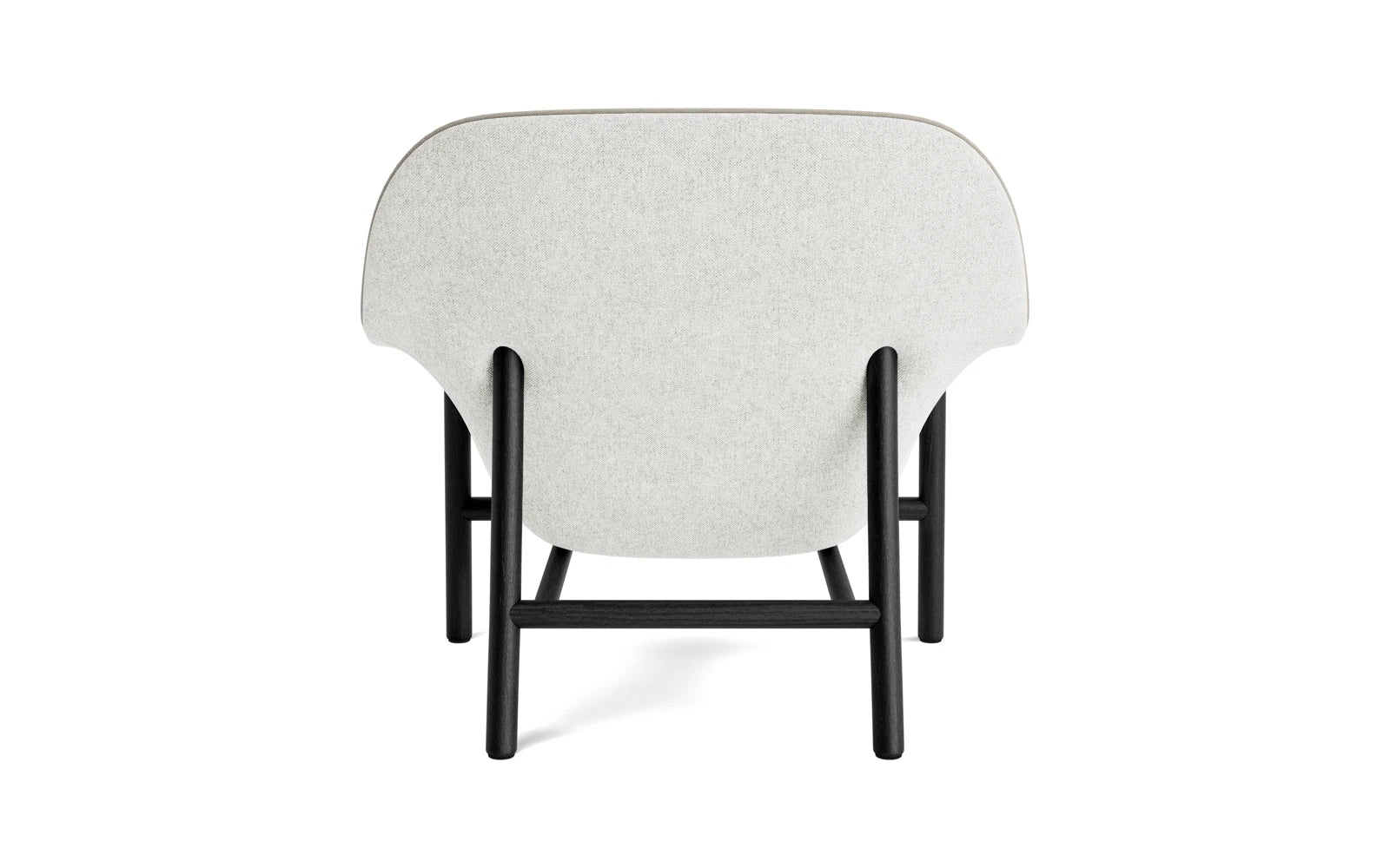 Eleganter Drape Lounge Sessel: Sanfte Kurven, organische Kontur, vielfältige Bezüge, Stahl- oder Eichenbeine, individuell anpassbar.