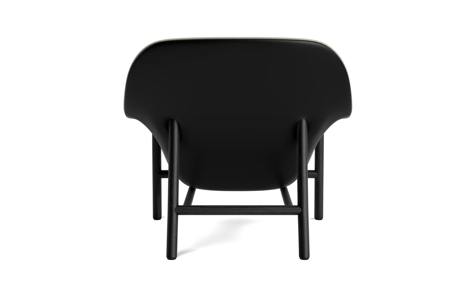 Drape Lounge-Sessel niedrig Schwarz Eiche Ultra in Ultra 41599 präsentiert im Onlineshop von KAQTU Design AG. Sessel ist von Normann Copenhagen