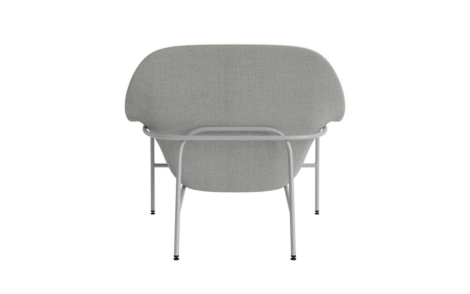 Eleganter Drape Lounge Sessel: Sanfte Kurven, präzise Polsterung, vielfältige Bezüge, moderne Stahl- oder Eichenbeine.