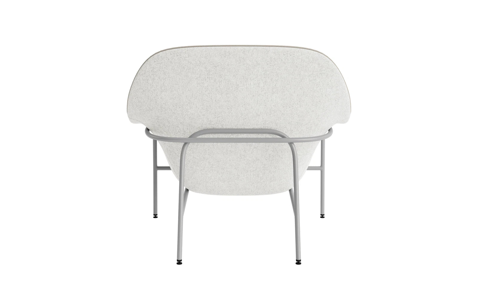 Drape Lounge-Sessel niedrig Grau stahl Hallingdal in Hallingdal 110 präsentiert im Onlineshop von KAQTU Design AG. Sessel ist von Normann Copenhagen