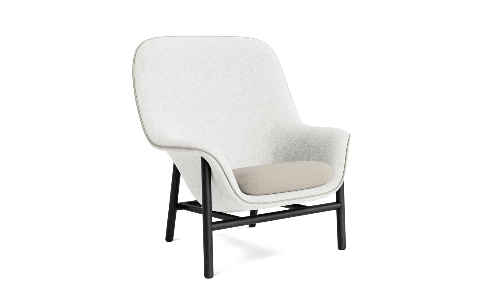 Drape Lounge-Sessel hoch schwarze Eiche Hallingdal