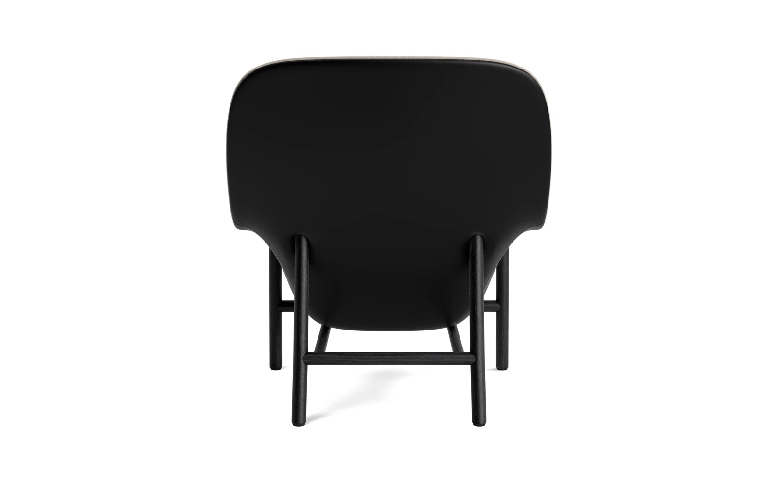 Drape Lounge-Sessel hoch schwarze Eiche Ultra in Ultra 41599 präsentiert im Onlineshop von KAQTU Design AG. Sessel ist von Normann Copenhagen
