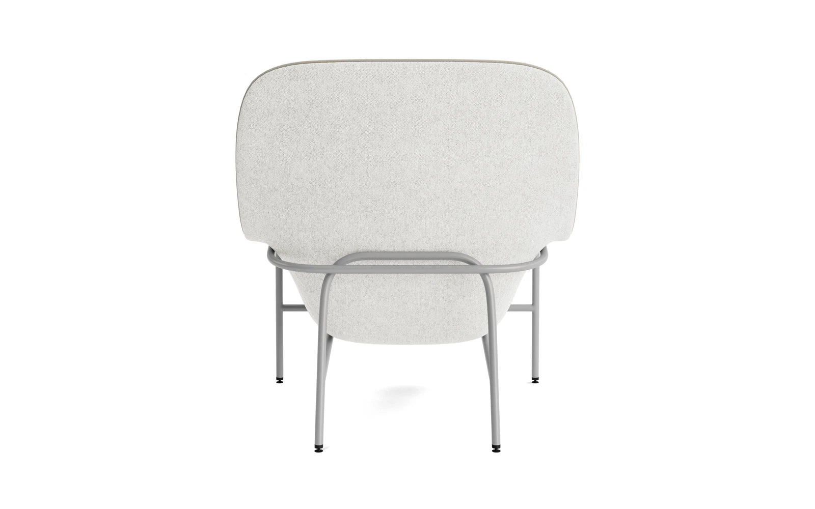 Drape Lounge-Sessel hoch grauem Stahl Hallingdal in Hallingdal 110 präsentiert im Onlineshop von KAQTU Design AG. Sessel ist von Normann Copenhagen