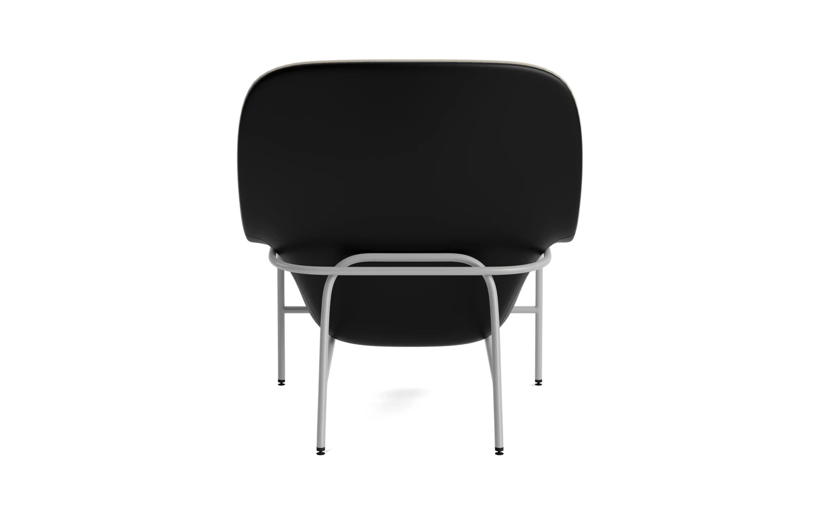 Drape Lounge-Sessel hoch grauem Stahl Ultra in Ultra 41599 präsentiert im Onlineshop von KAQTU Design AG. Sessel ist von Normann Copenhagen
