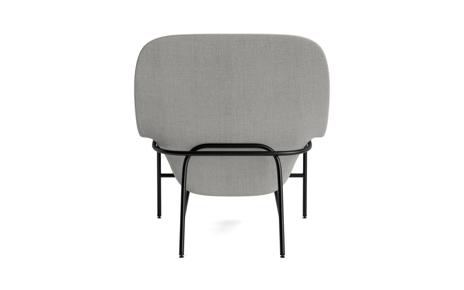Drape Lounge-Sessel hoch schwarz Stahl Remix in Remix 133 präsentiert im Onlineshop von KAQTU Design AG. Sessel ist von Normann Copenhagen