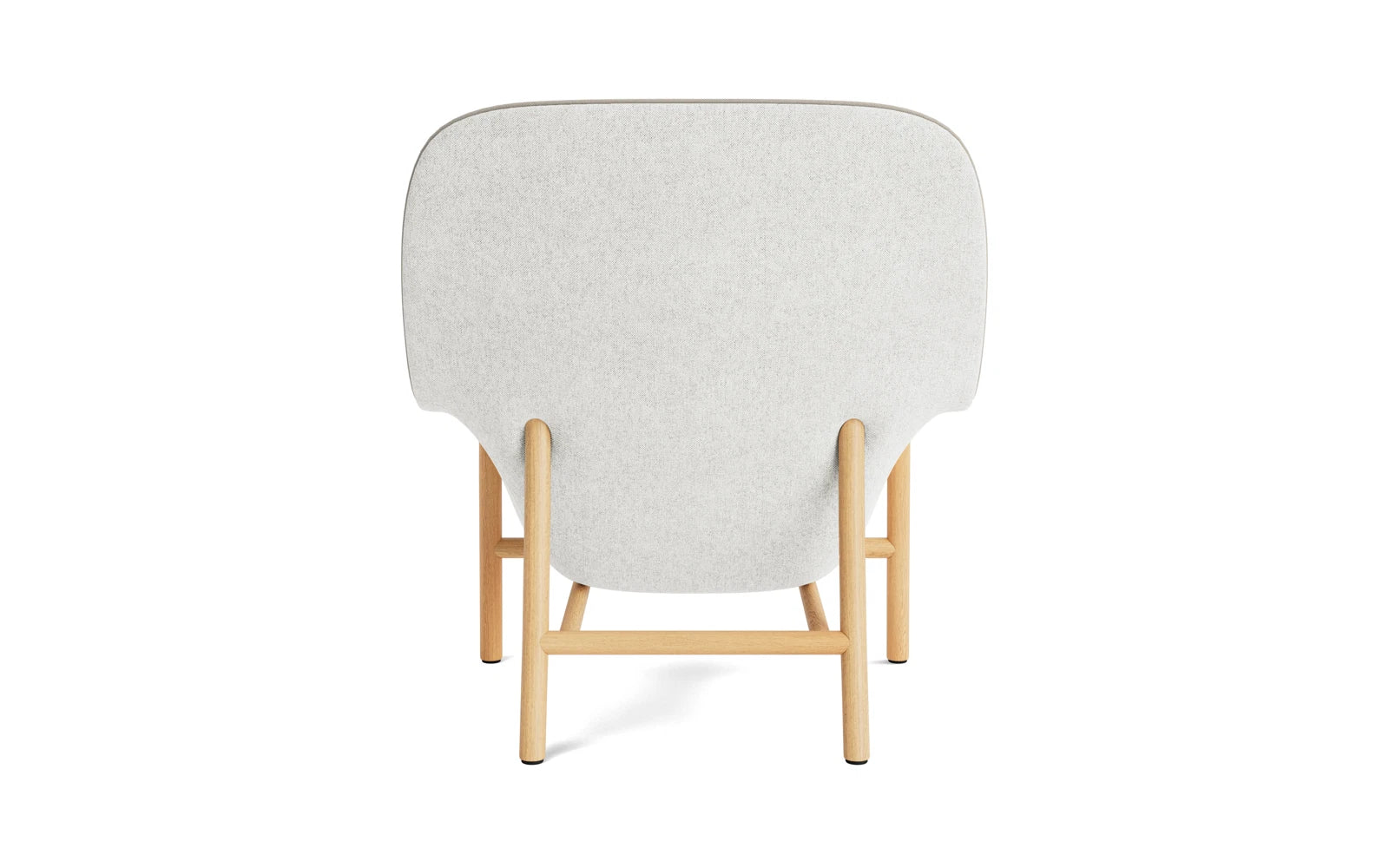 Drape Lounge-Sessel hoch mitt Kopfstütze Eiche Hallingdal in Hallingdal 110 präsentiert im Onlineshop von KAQTU Design AG. Sessel ist von Normann Copenhagen