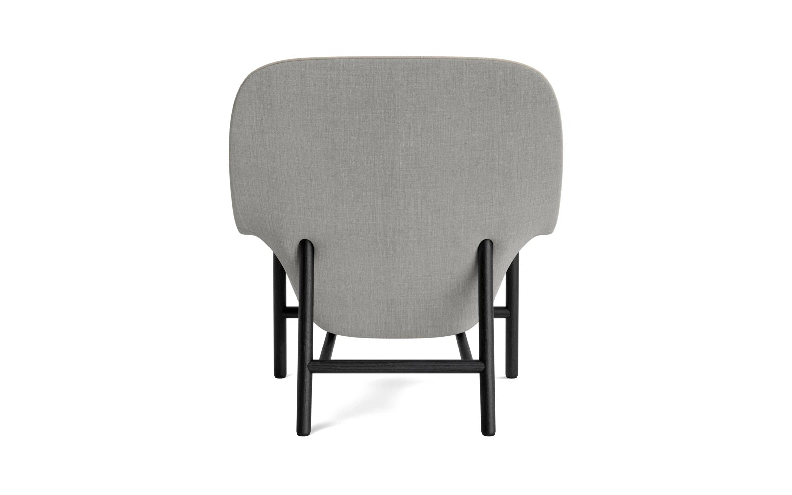 Drape Lounge-Sessel hoch mitt Kopfstütze schwarze Eiche Remix in Remix 133 präsentiert im Onlineshop von KAQTU Design AG. Sessel ist von Normann Copenhagen