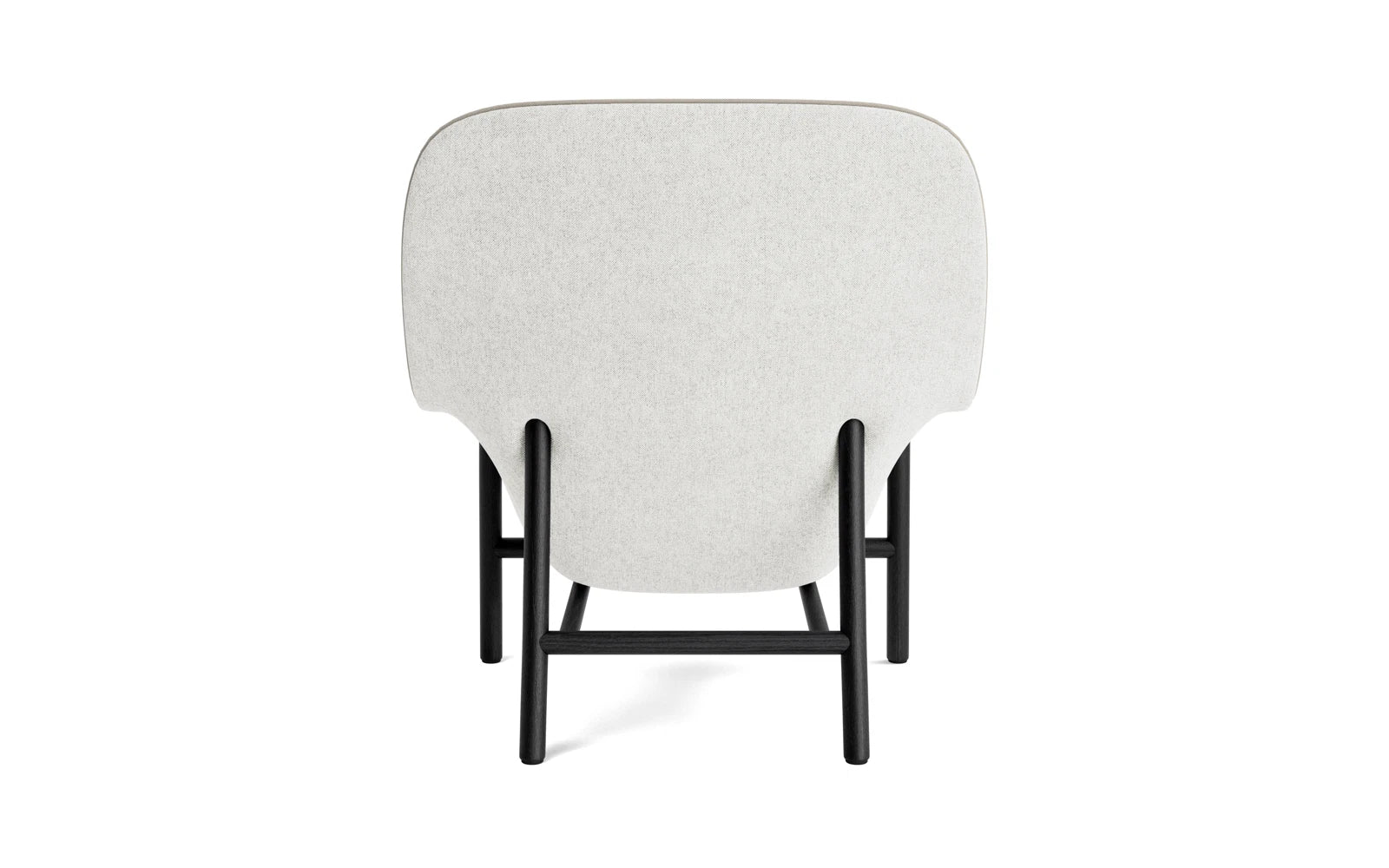 Drape Lounge-Sessel hoch mitt Kopfstütze schwarze Eiche Hallingdal in Hallingdal 110 präsentiert im Onlineshop von KAQTU Design AG. Sessel ist von Normann Copenhagen