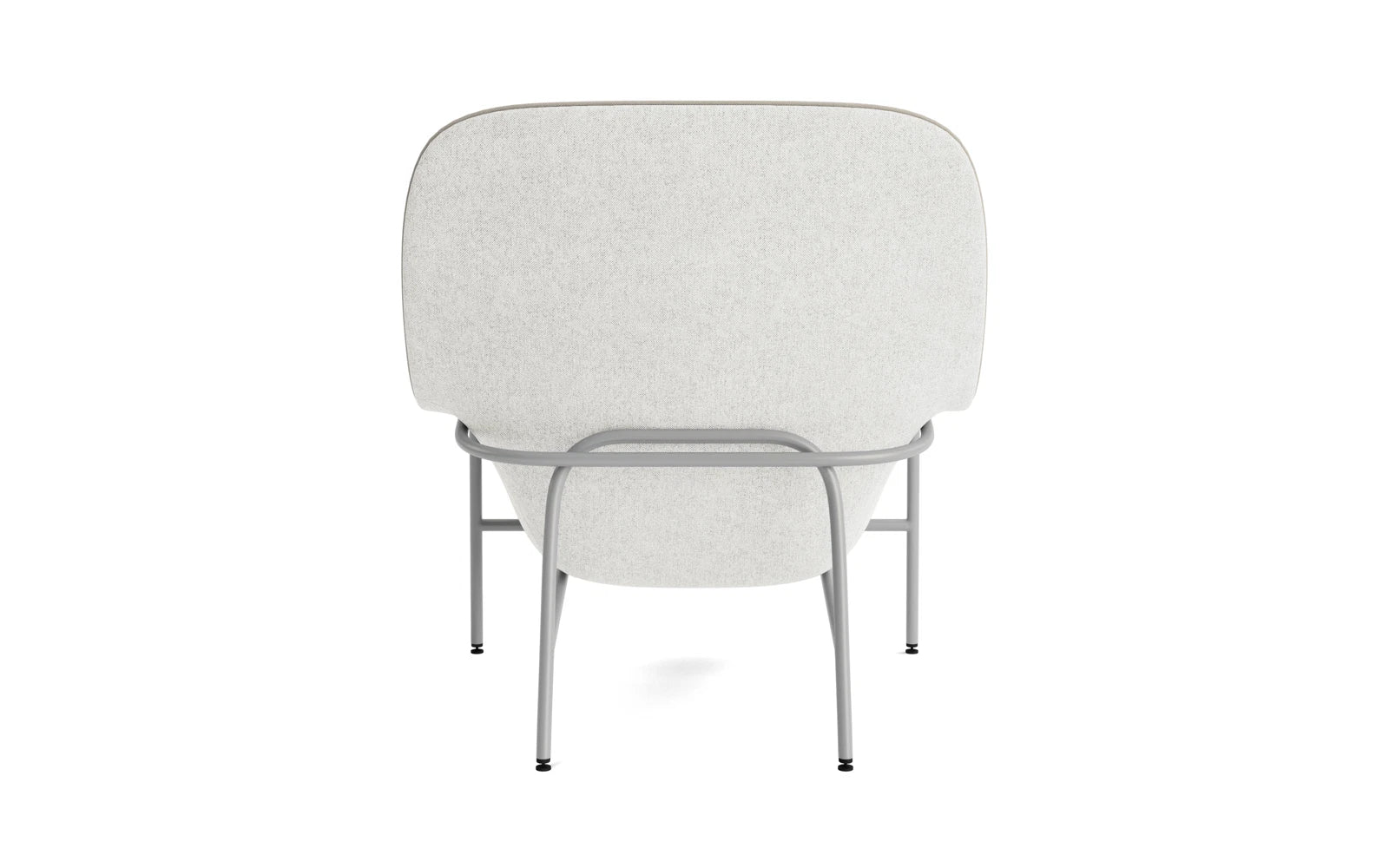 Stilvoller Drape Lounge Sessel Hoch mit Kopfstütze von Normann.