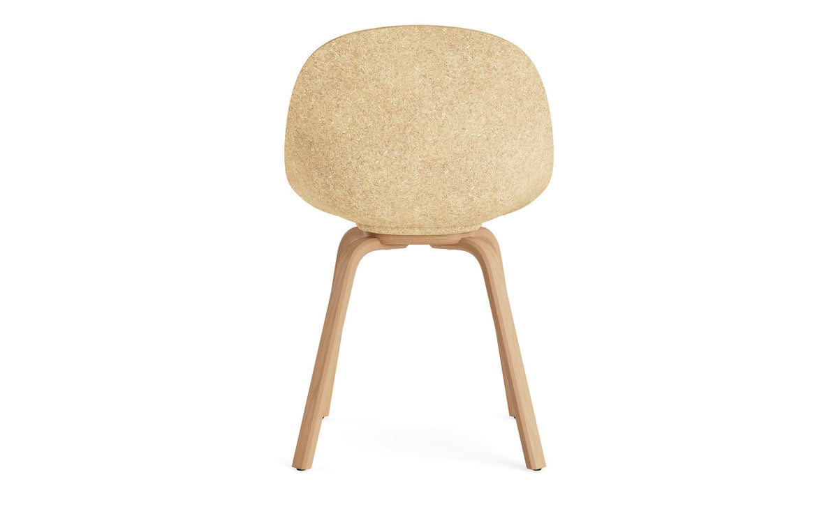 Mat Stuhl Frontpolster Hanffasern Buchenholz in Ultra 41599 präsentiert im Onlineshop von KAQTU Design AG. Stuhl ist von Normann Copenhagen