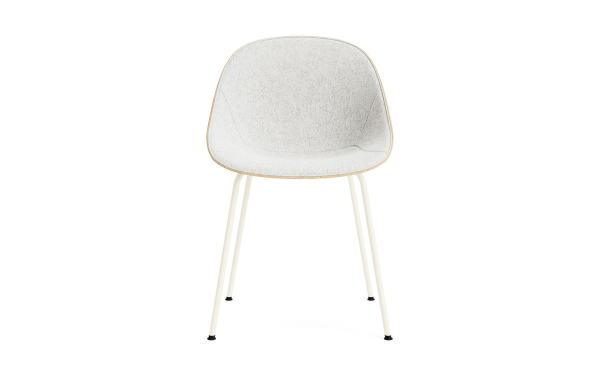Mat Stuhl polster Hanffasern Creme stahl in Hallingdal 110 präsentiert im Onlineshop von KAQTU Design AG. Stuhl ist von Normann Copenhagen