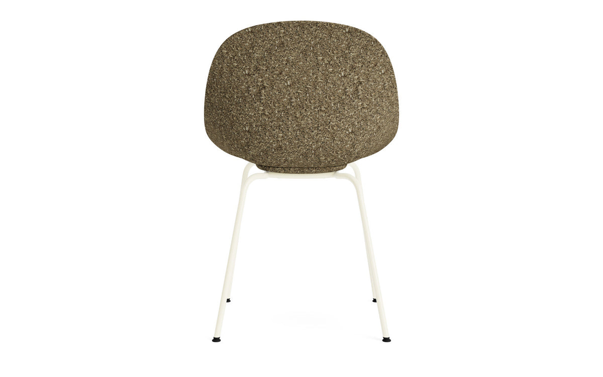 Mat Stuhl polster Seegras Creme stahl in Ultra 41599 präsentiert im Onlineshop von KAQTU Design AG. Stuhl ist von Normann Copenhagen