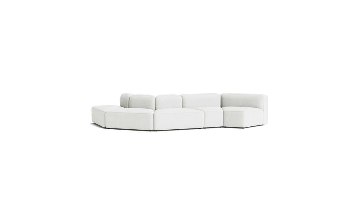 Rope modulares Sofa 5-Sitzer Curved in Hallingdal präsentiert im Onlineshop von KAQTU Design AG. 5er Sofa ist von Normann Copenhagen