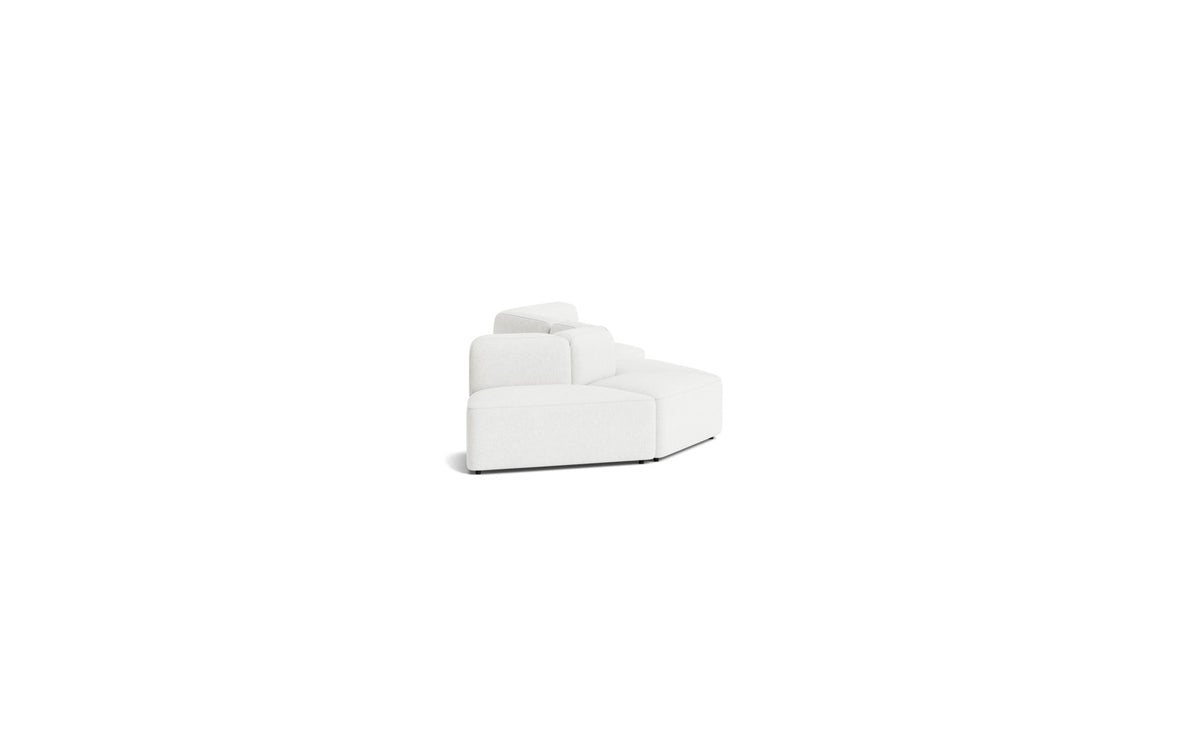 Rope modulares Sofa 5-Sitzer Curved in Hallingdal präsentiert im Onlineshop von KAQTU Design AG. 5er Sofa ist von Normann Copenhagen