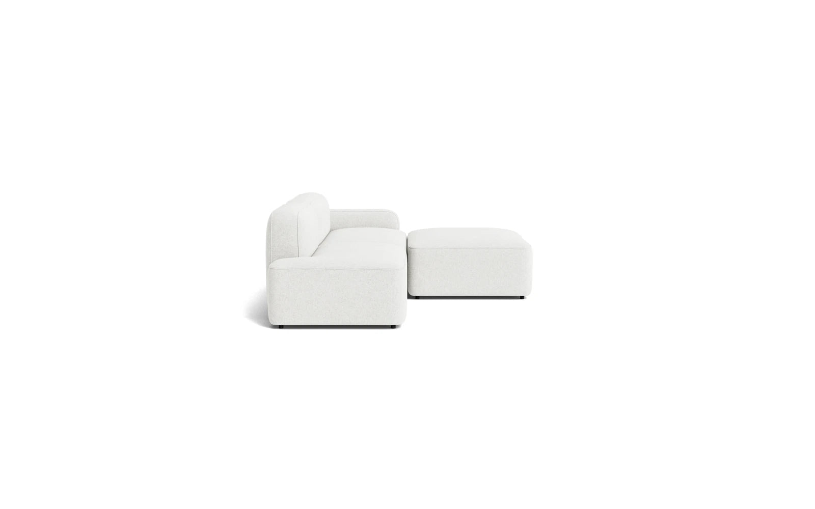 Rope modulares Sofa mitt Chaise Longue Hallingdal in Hallingdal 110 präsentiert im Onlineshop von KAQTU Design AG. L-Sofa rechts ist von Normann Copenhagen