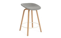 Mat Barstuhl 65 cm vollpolster Buchenholz/creme