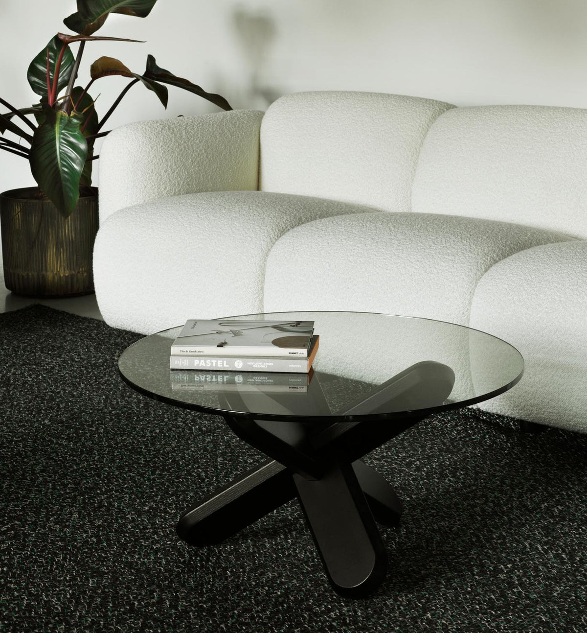 Swell modulares Sofa 3-Sitzer in Hallingdal 110 präsentiert im Onlineshop von KAQTU Design AG. 3er Sofa ist von Normann Copenhagen