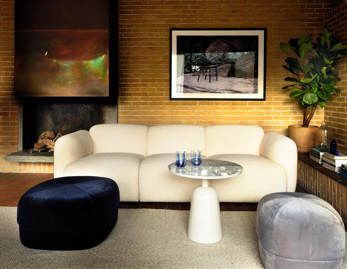 Swell modulares Sofa 3-Sitzer in Ultra 41599 präsentiert im Onlineshop von KAQTU Design AG. 3er Sofa ist von Normann Copenhagen