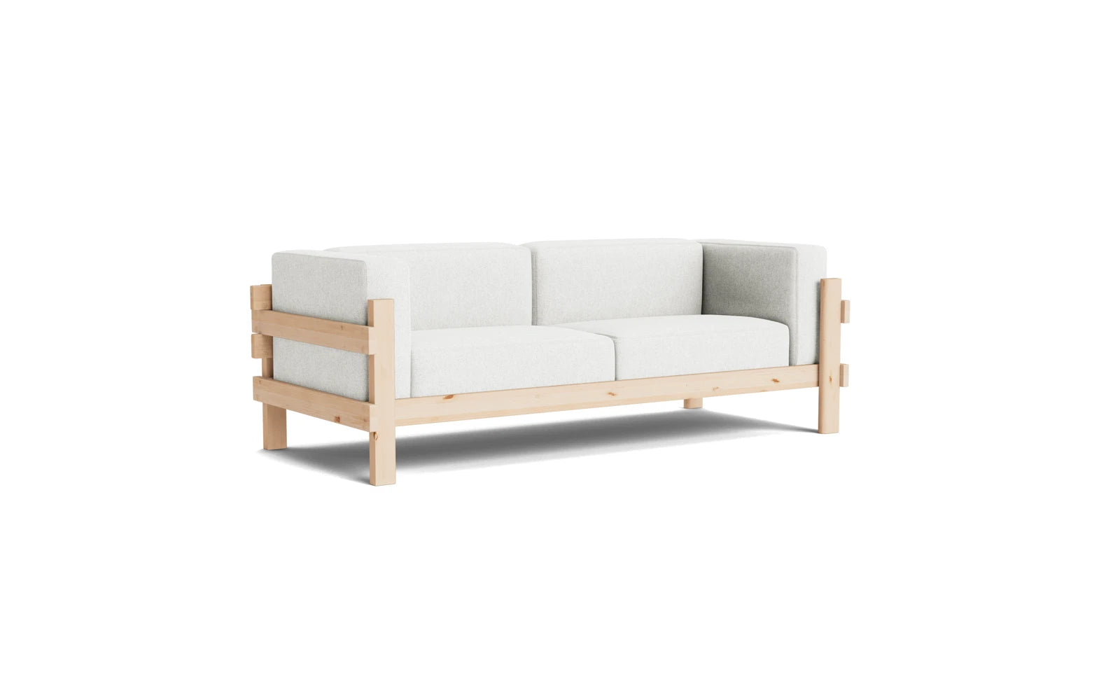 Kube Sofa 3-Sitzen Kiefer in  präsentiert im Onlineshop von KAQTU Design AG. 3er Sofa ist von Normann Copenhagen
