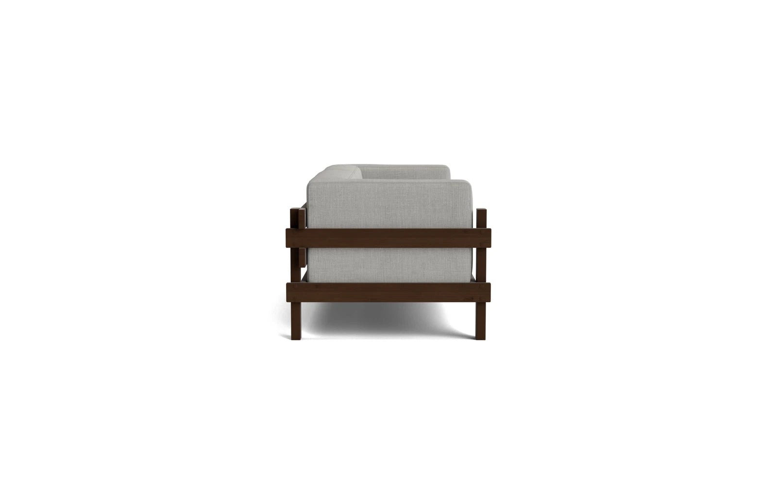 Kube Sofa 3-Sitzen Dunkelbraun in  präsentiert im Onlineshop von KAQTU Design AG. 3er Sofa ist von Normann Copenhagen