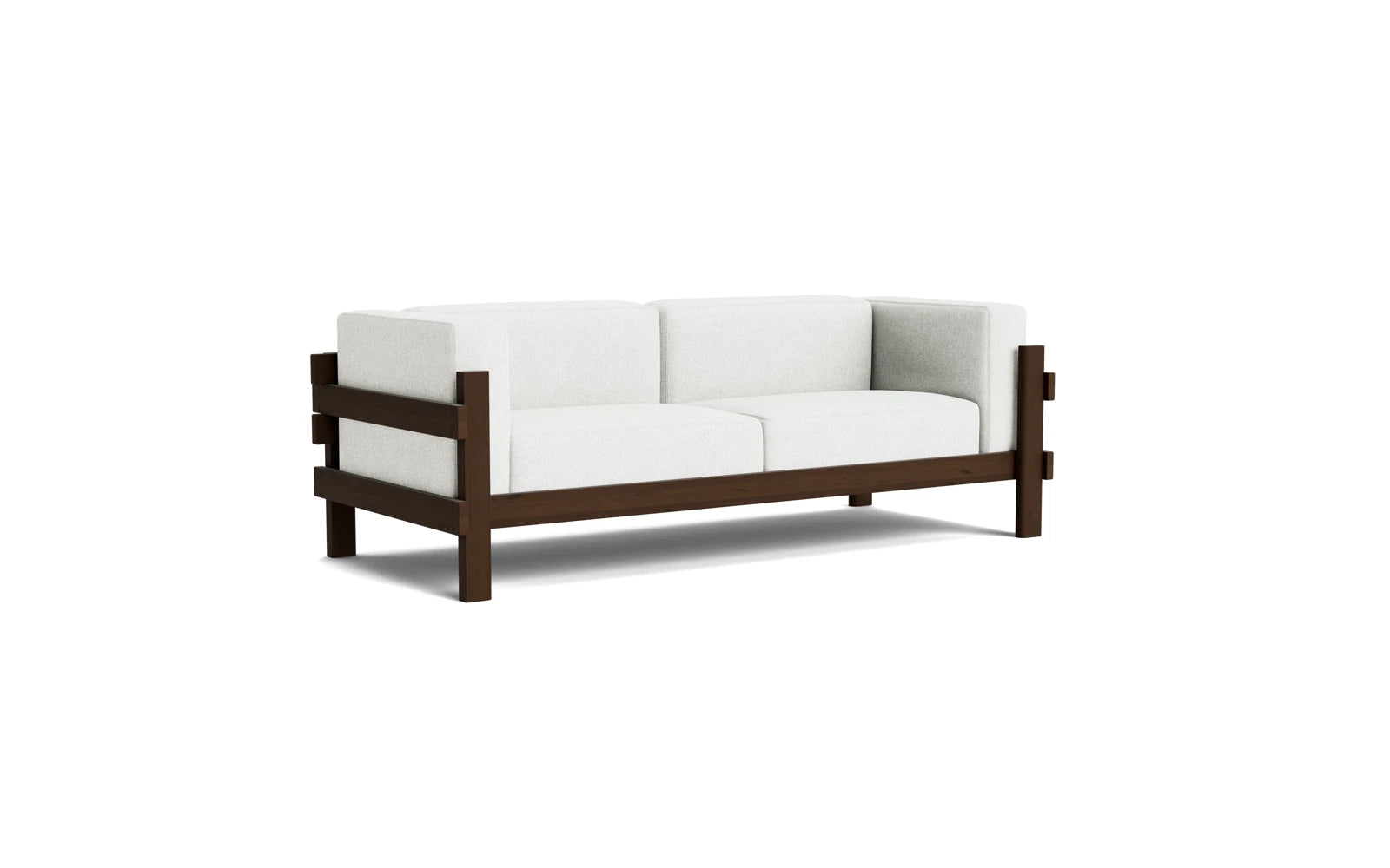 Kube Sofa 3-Sitzen Dunkelbraun in  präsentiert im Onlineshop von KAQTU Design AG. 3er Sofa ist von Normann Copenhagen
