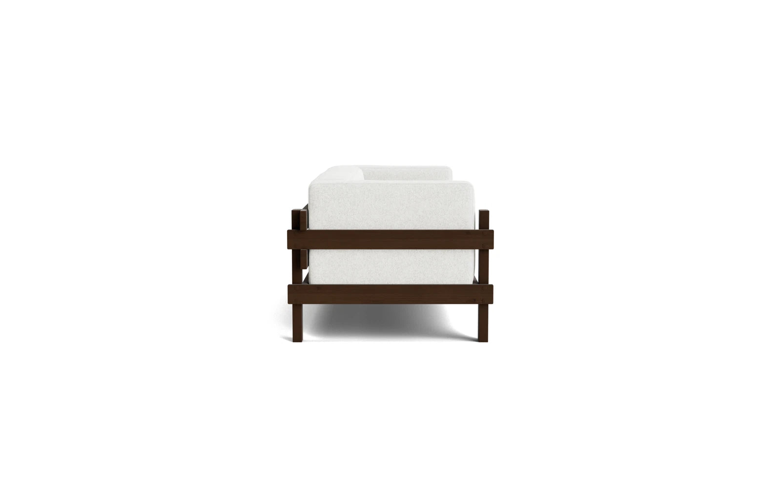 Kube Sofa 3-Sitzen Dunkelbraun in  präsentiert im Onlineshop von KAQTU Design AG. 3er Sofa ist von Normann Copenhagen