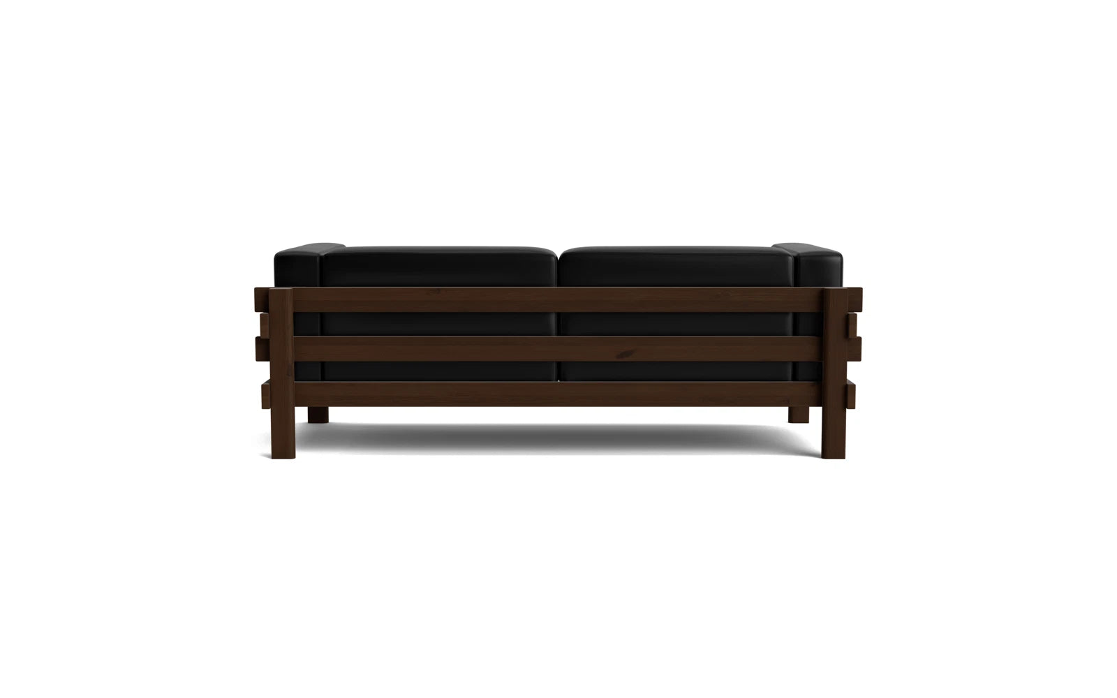 Kube Sofa 3-Sitzen Dunkelbraun in  präsentiert im Onlineshop von KAQTU Design AG. 3er Sofa ist von Normann Copenhagen