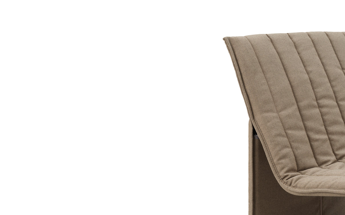 Limit Lounge-Sessel Outdoor Natté in Natté präsentiert im Onlineshop von KAQTU Design AG. Gartensessel ist von Normann Copenhagen
