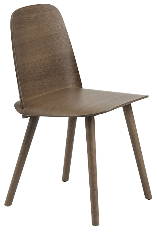 Nerd Stuhl in Gebeizte Esche präsentiert im Onlineshop von KAQTU Design AG. Stuhl ist von Muuto