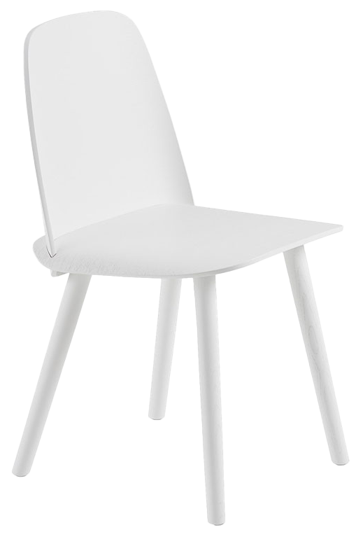 Nerd Stuhl in Weiss präsentiert im Onlineshop von KAQTU Design AG. Stuhl ist von Muuto
