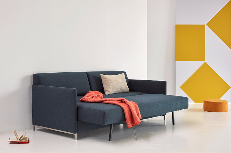 Nordham Bettsofa 200 in Blau 528 präsentiert im Onlineshop von KAQTU Design AG. Bettsofa ist von Innovation Living