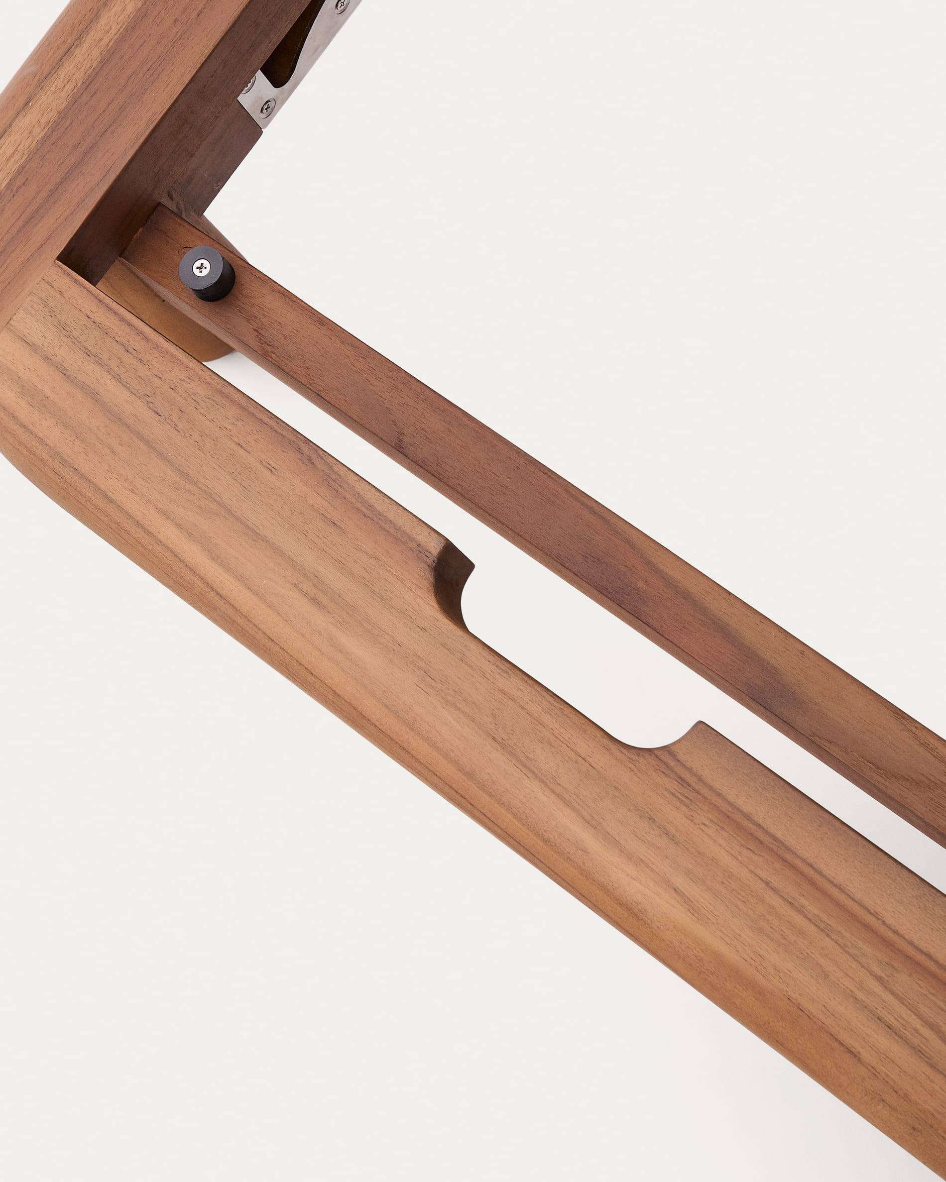 Elegante 2er-Sonnenliege aus massivem FSC-Teakholz, ideal für den Garten, langlebig und perfekt für entspannte Momente.